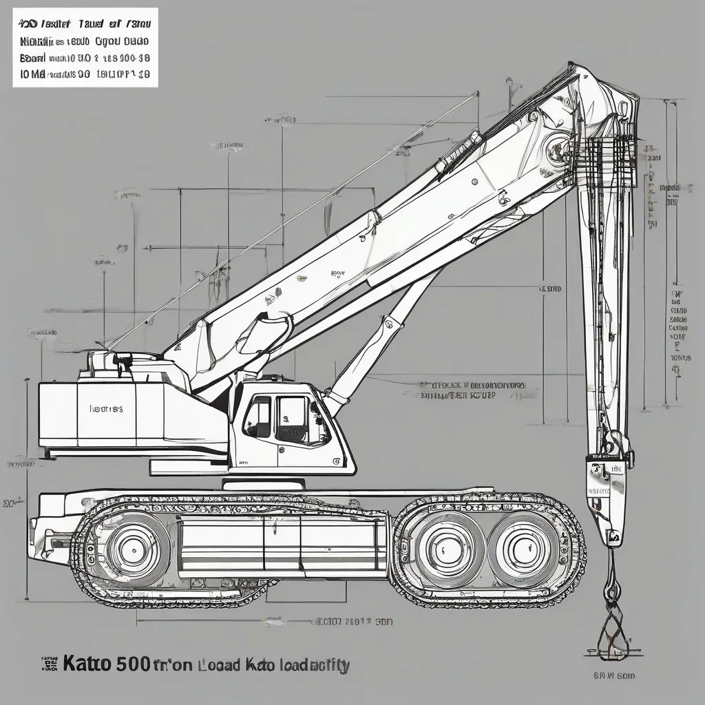 Biểu Đồ Tải Xe Cẩu Kato 50 Tấn – Công Cụ Vàng Cho Mọi Công Trình