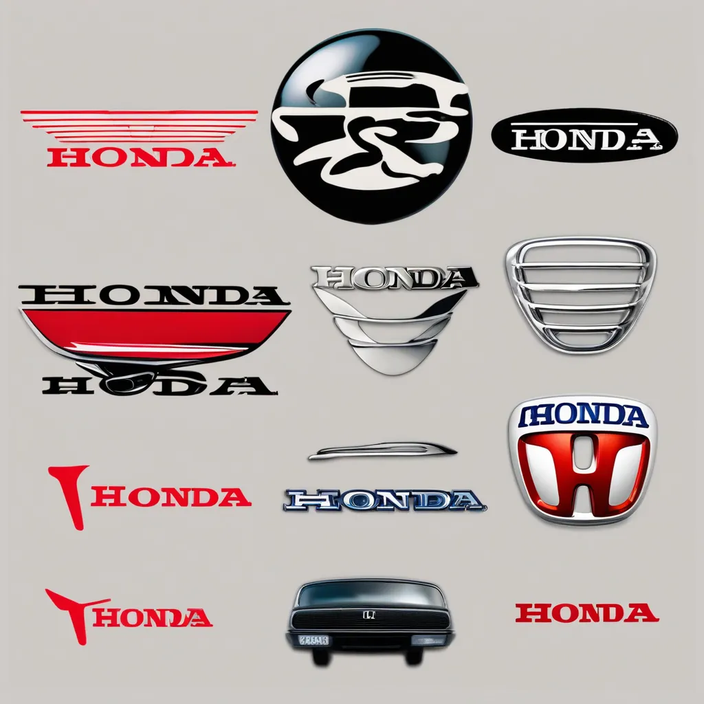 Các Biến Thể Logo Honda Ô Tô