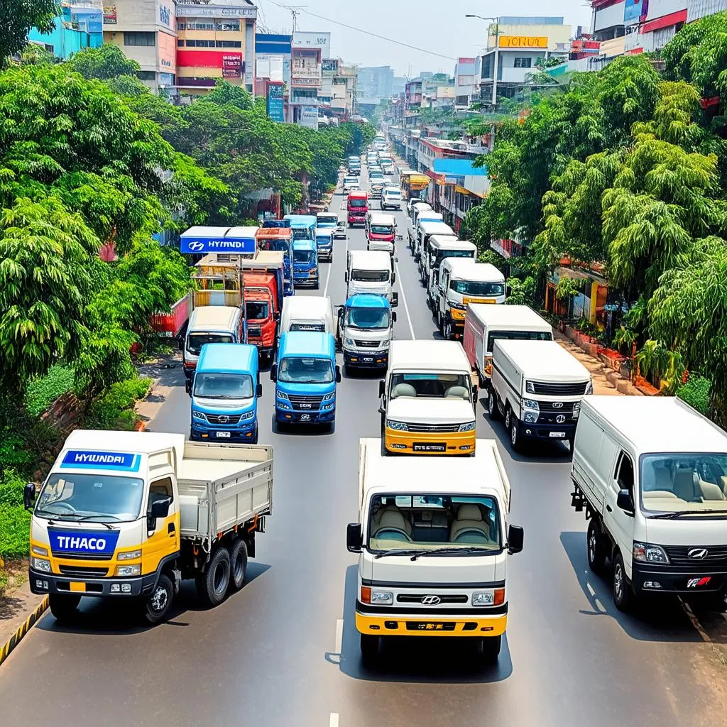 Các Dòng Xe Tải Van Tại Việt Nam