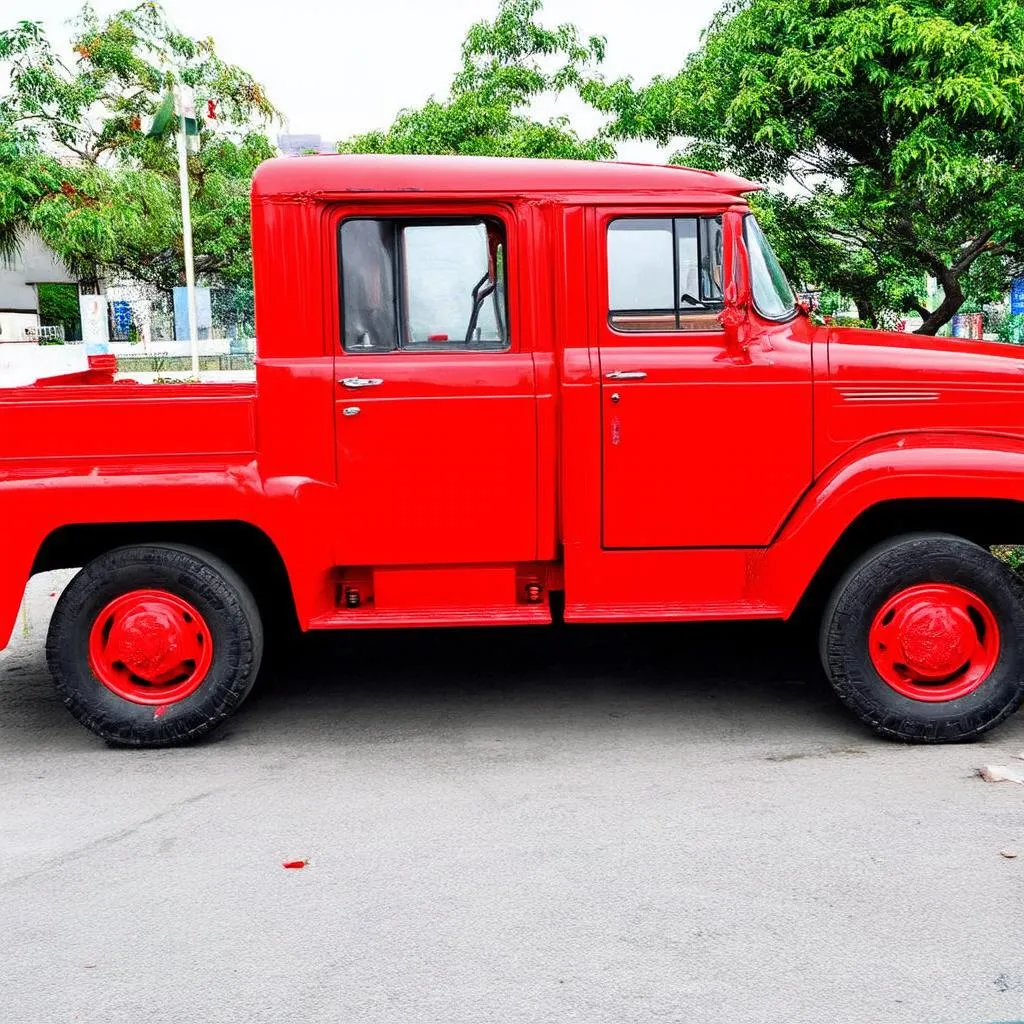 Chọn màu xe tải hợp phong thủy