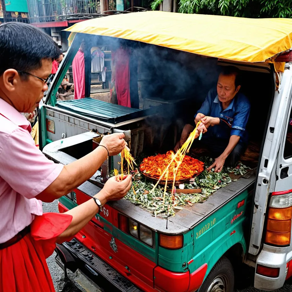 Cúng Xe Tải Van