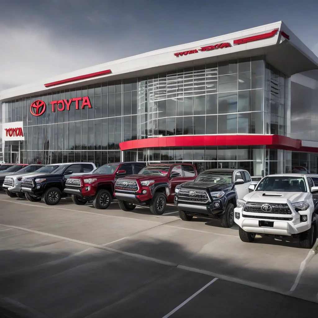 Đại lý xe bán tải Toyota