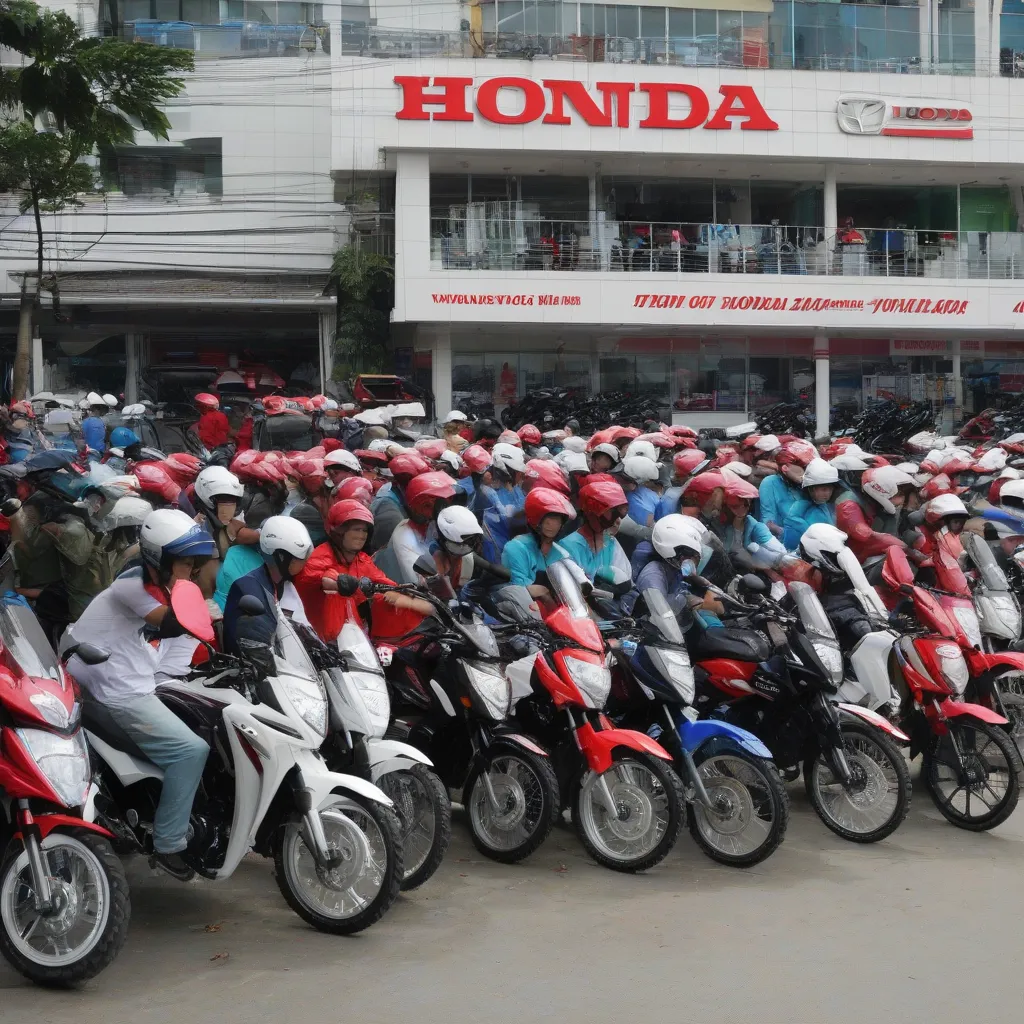 Đại lý xe máy Honda