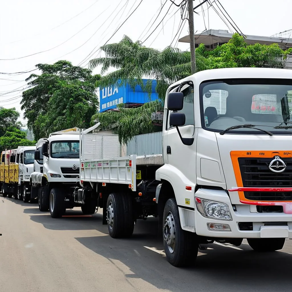 Đại lý xe tải Sóc Trăng