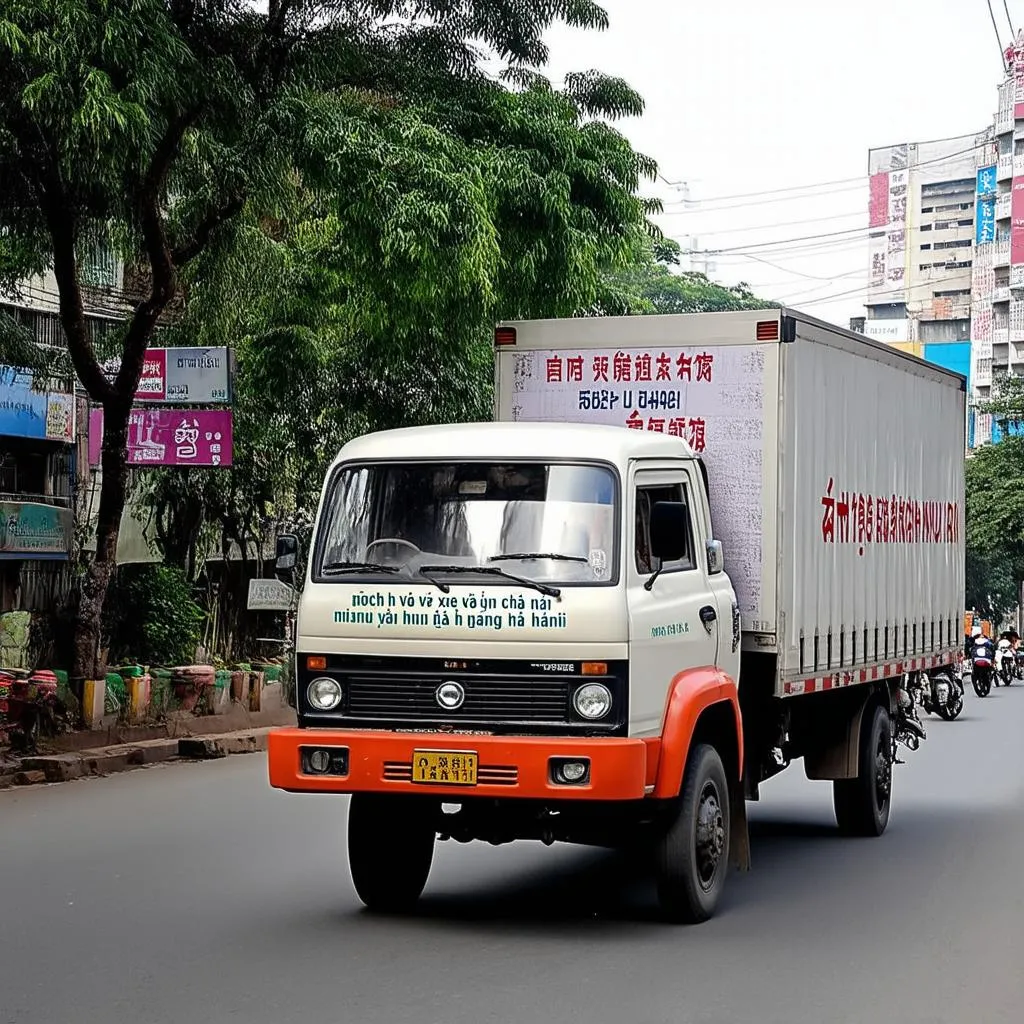 Dịch Vụ Xe Tải Chở Hàng Hà Nội