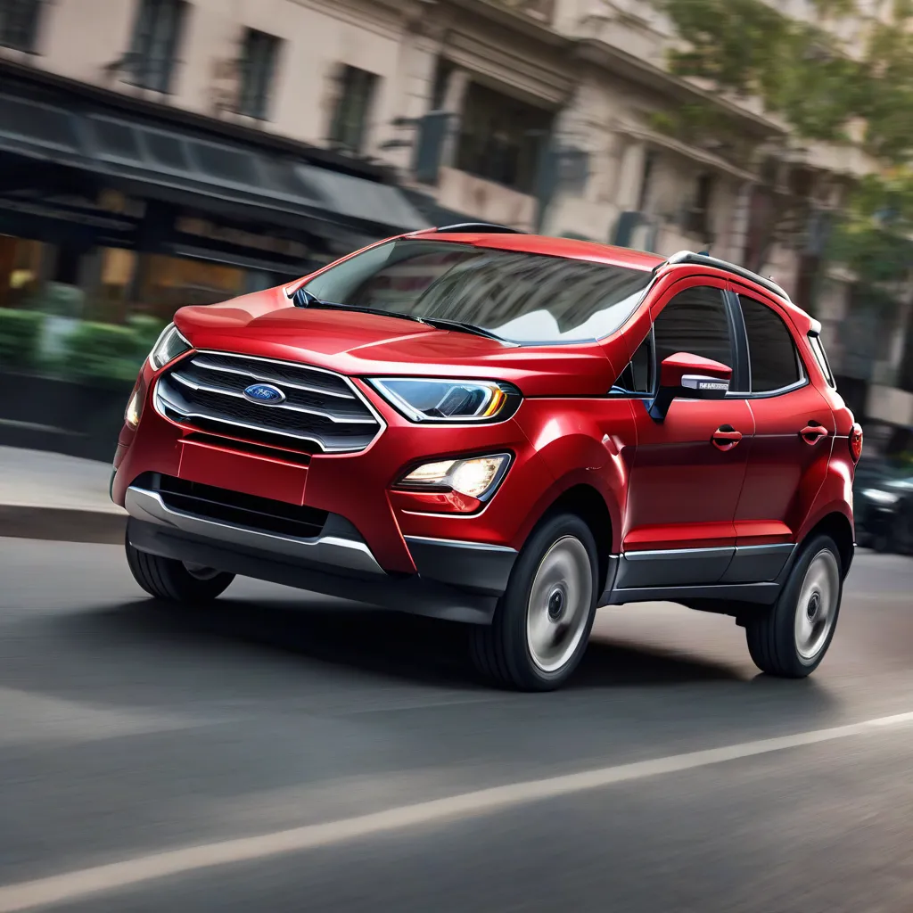 Ford Ecosport 2018 lướt trên đường phố