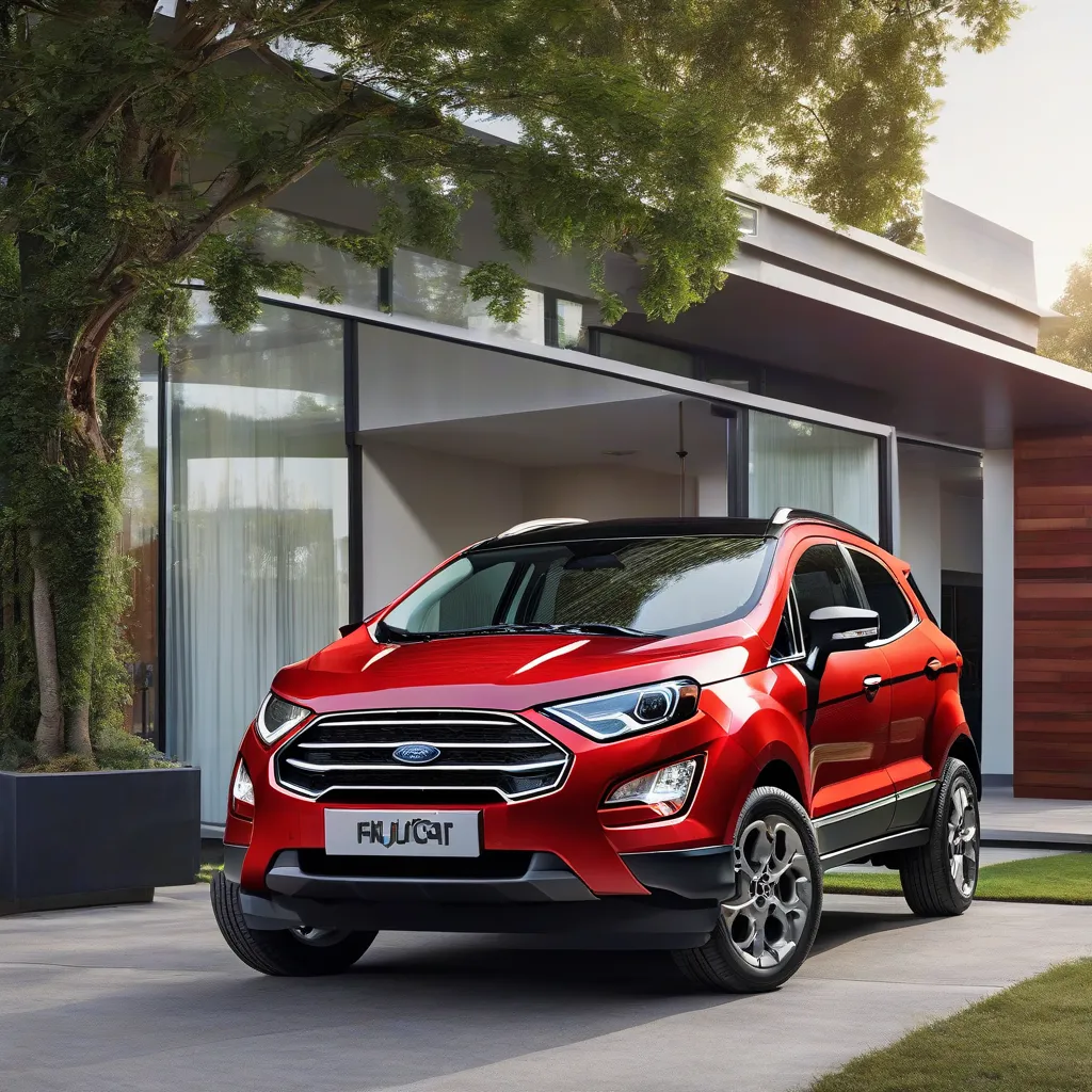 Ford Ecosport 2018 màu đỏ, hợp phong thủy