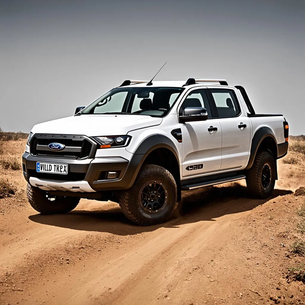 Ford Ranger Wildtrak Màu Cam