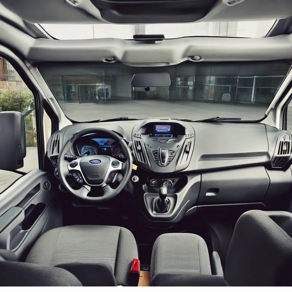 Ford Transit 2019 nội thất