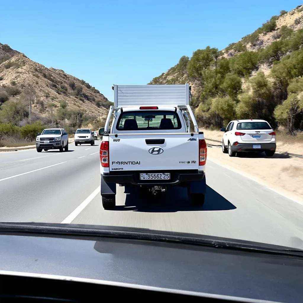 Hyundai Frontier 2.5 Vận Chuyển Hàng Hóa