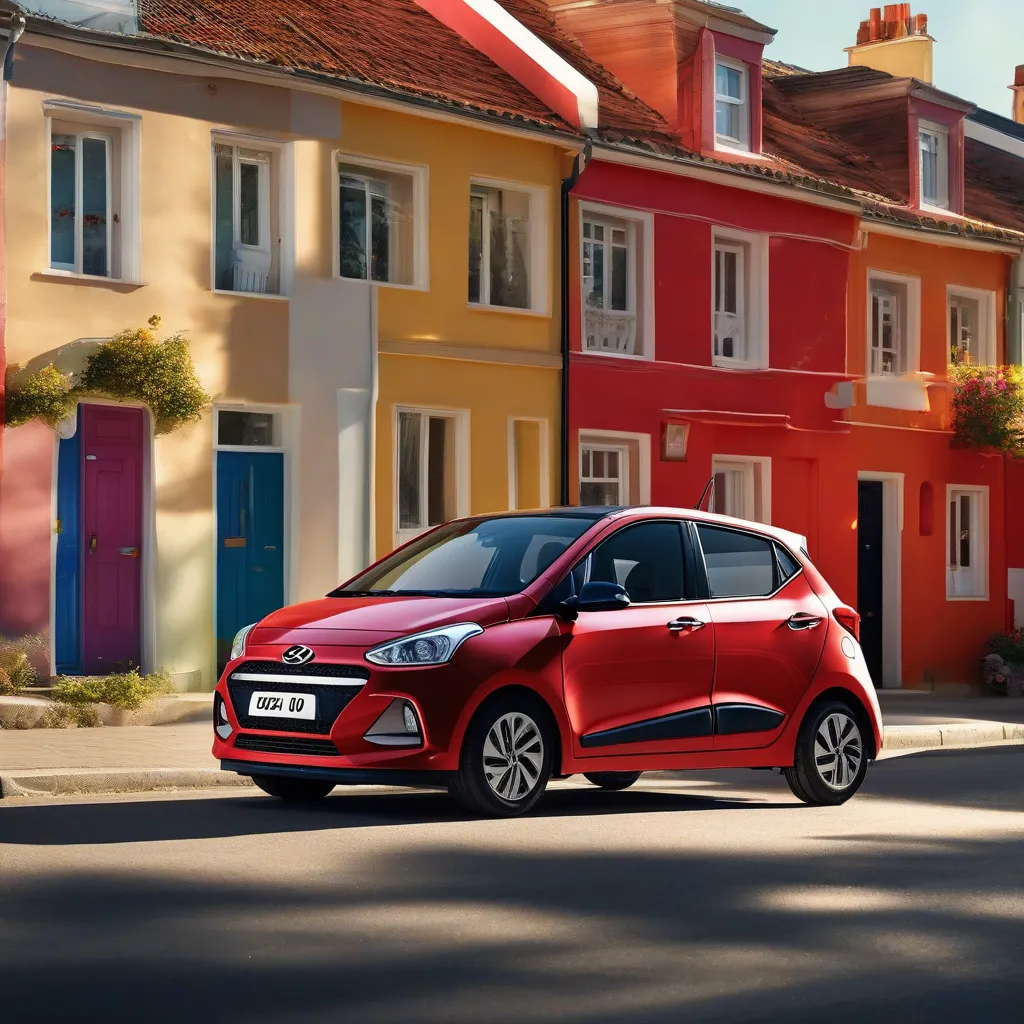 Hyundai Grand i10 Nổi Bật Giữa Phố Thị