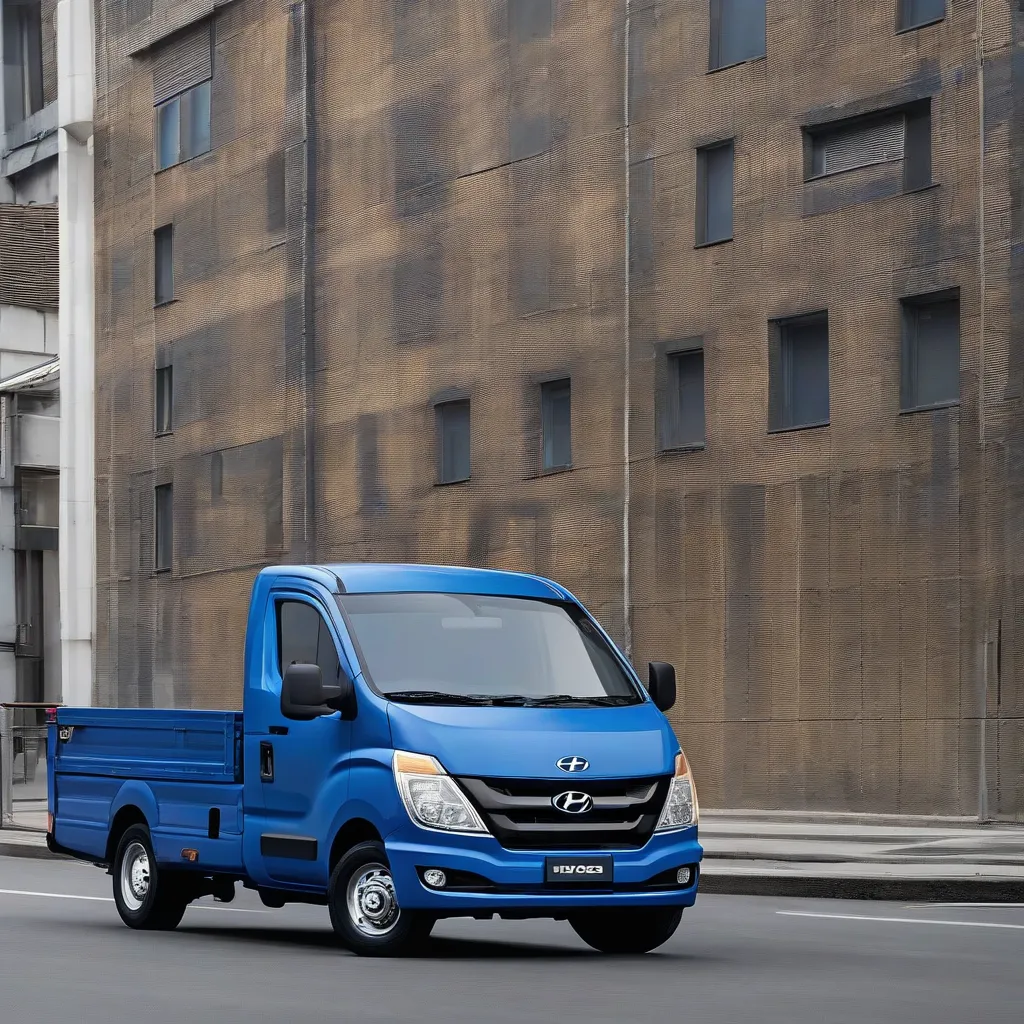 Hyundai H150 màu xanh