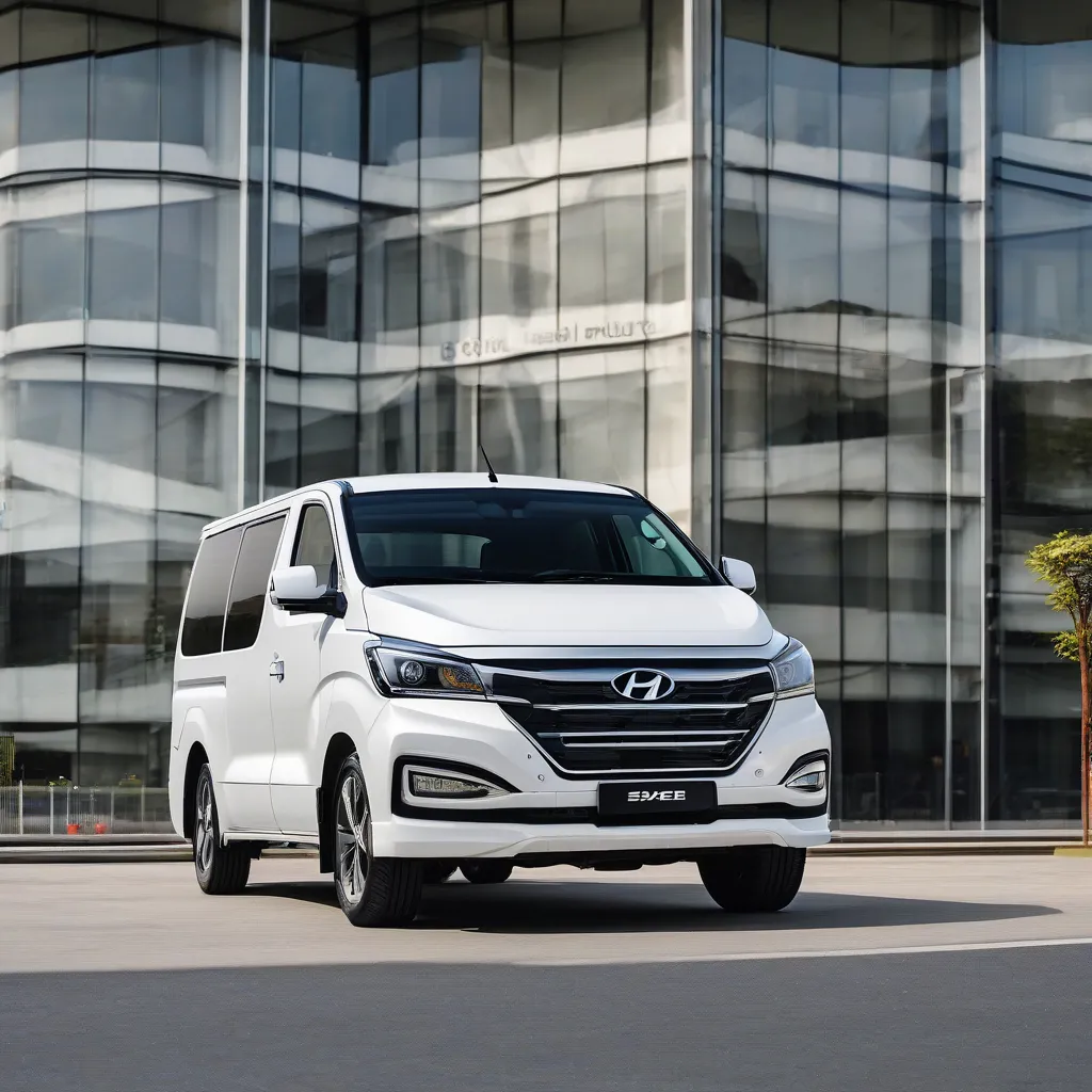 Hyundai Starex bán tải ngoại thất