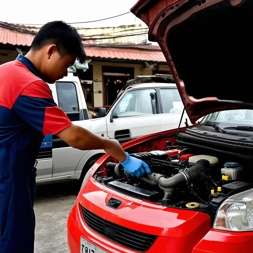 Kiểm tra ô tô tải Huế