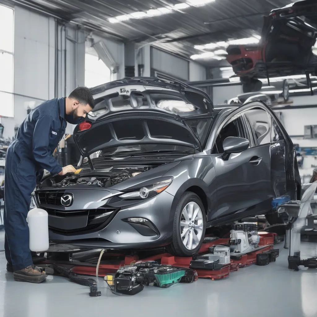 Kiểm tra xe Mazda 3 cũ