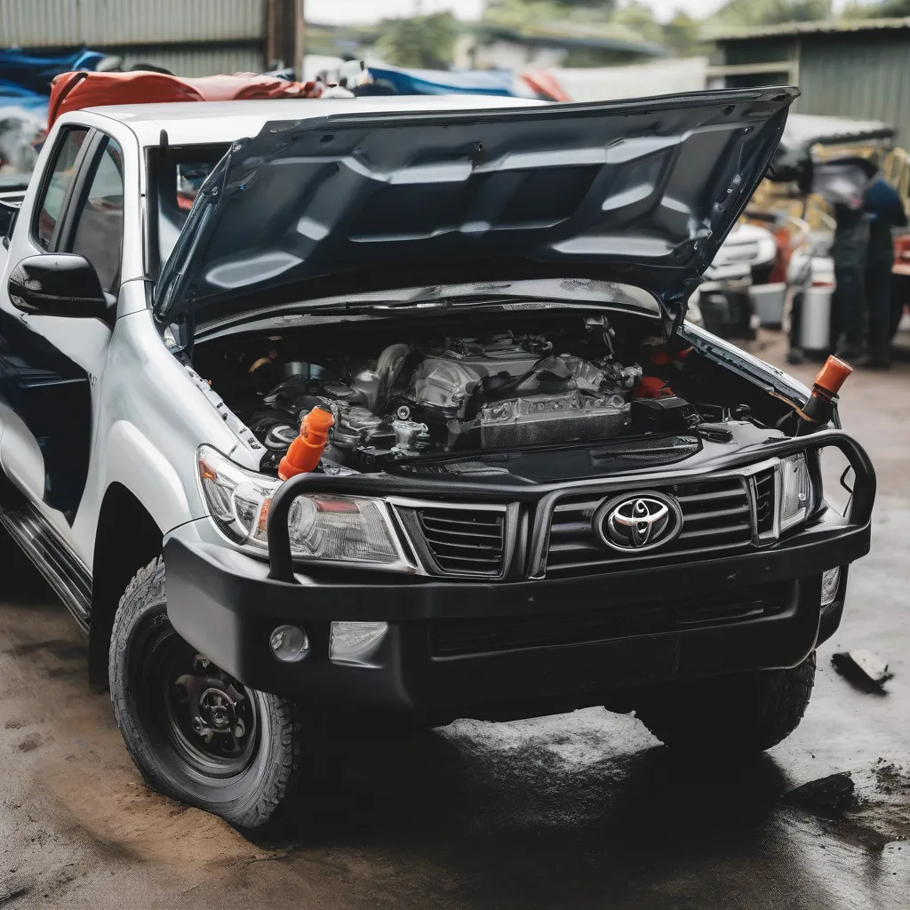 Kiểm tra xe tải Hilux