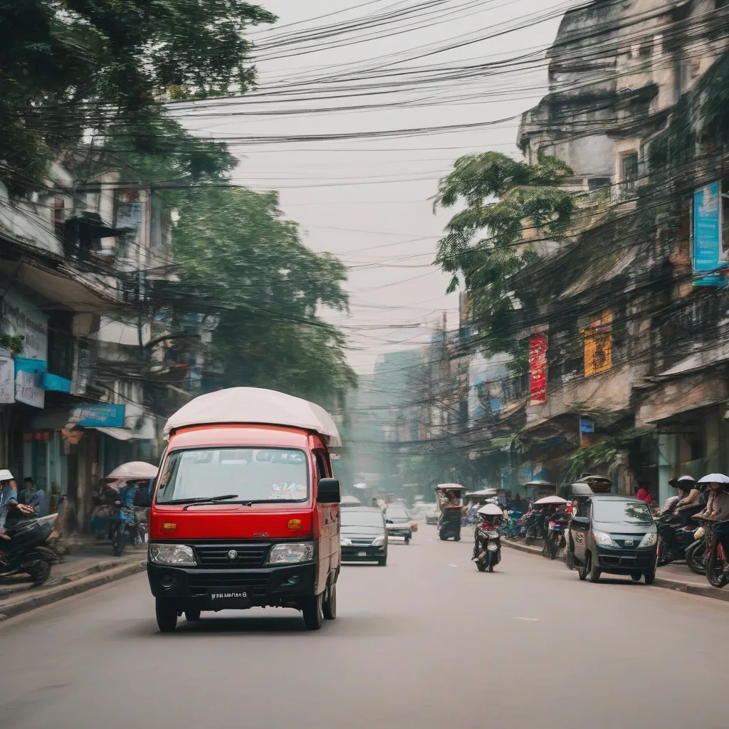 Lái Xe Tải Van Tại Hà Nội