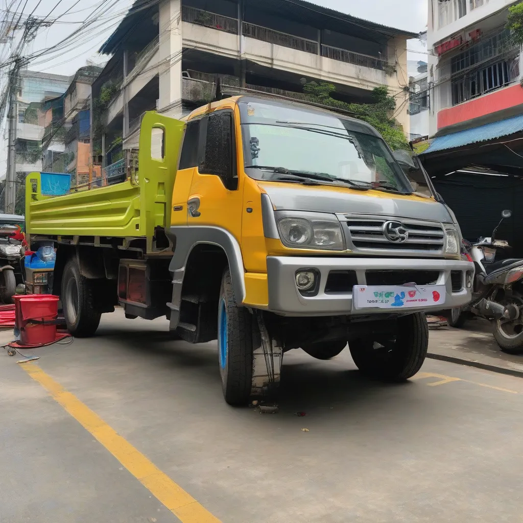 Lắp Mâm Xe Tải Tại Hà Nội