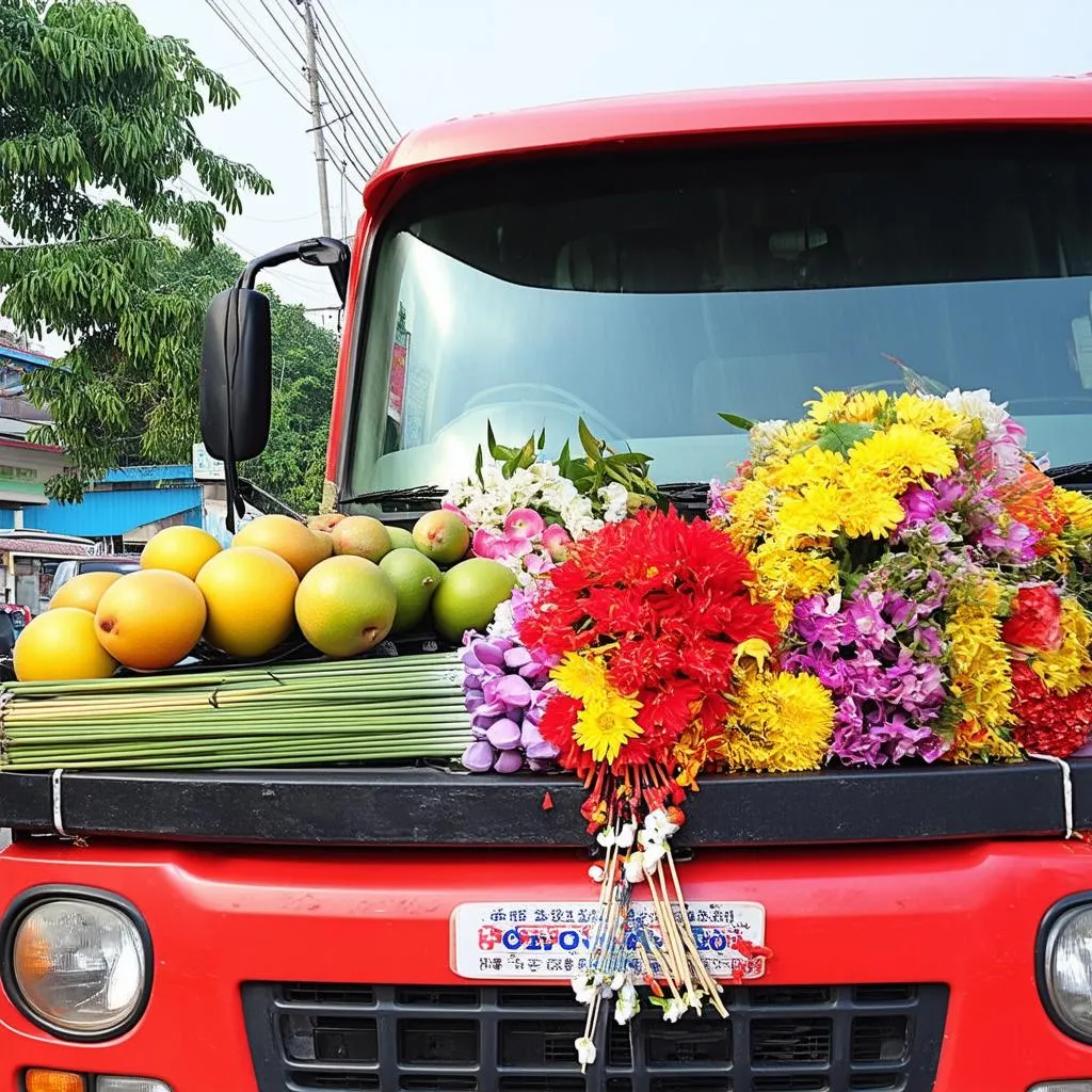 Lễ vật nổ xe ô tô