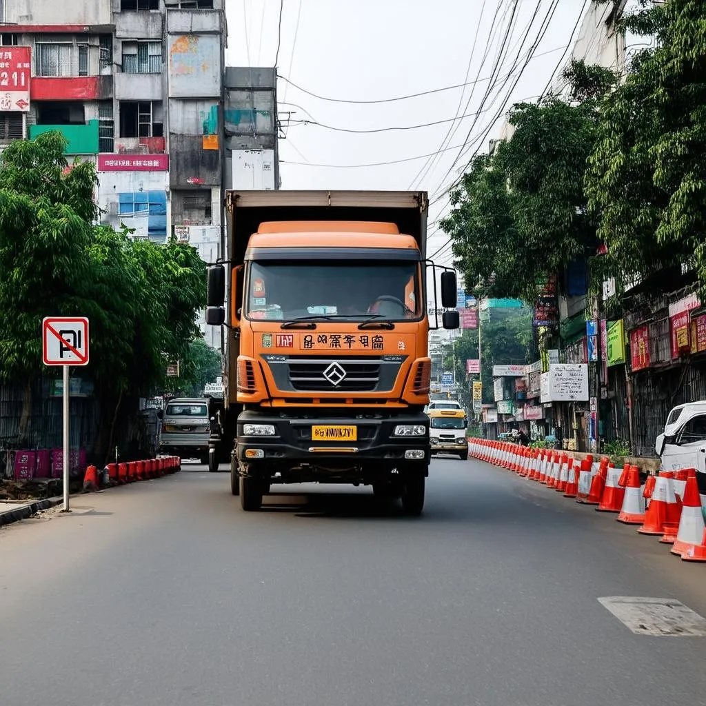 Lịch Cấm Đường Xe Tải Hà Nội