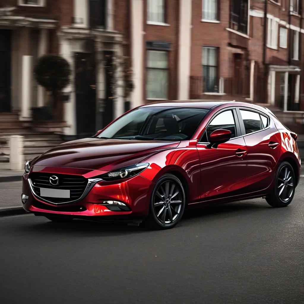 Mazda 3 2016 màu đỏ