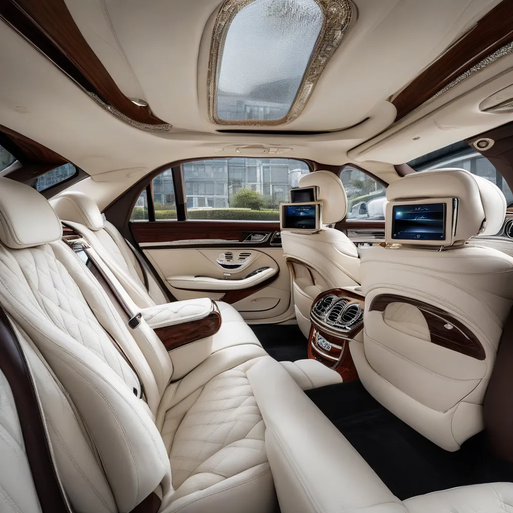 Mercedes S600 Maybach Nội Thất