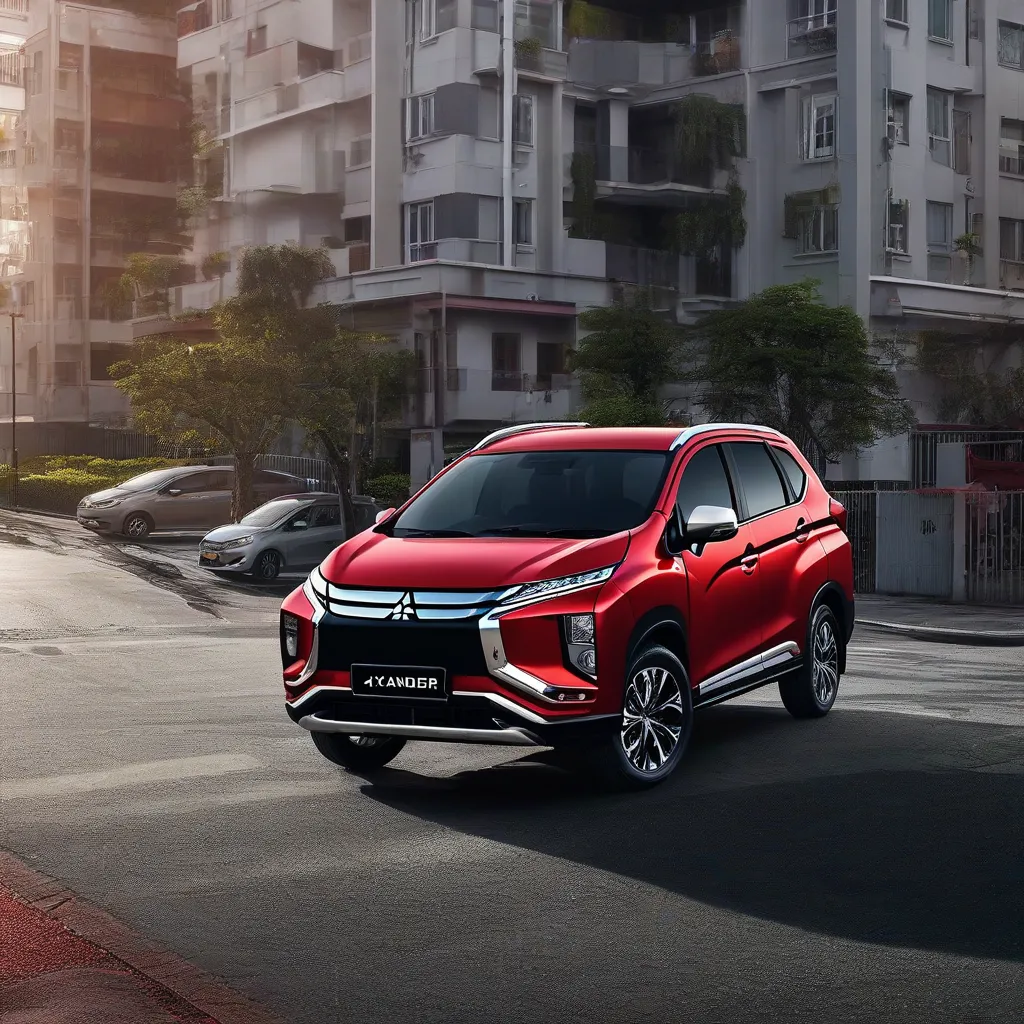 Mitsubishi Xpander 2019 màu đỏ