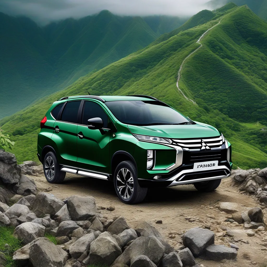 Mitsubishi Xpander Cross vượt địa hình