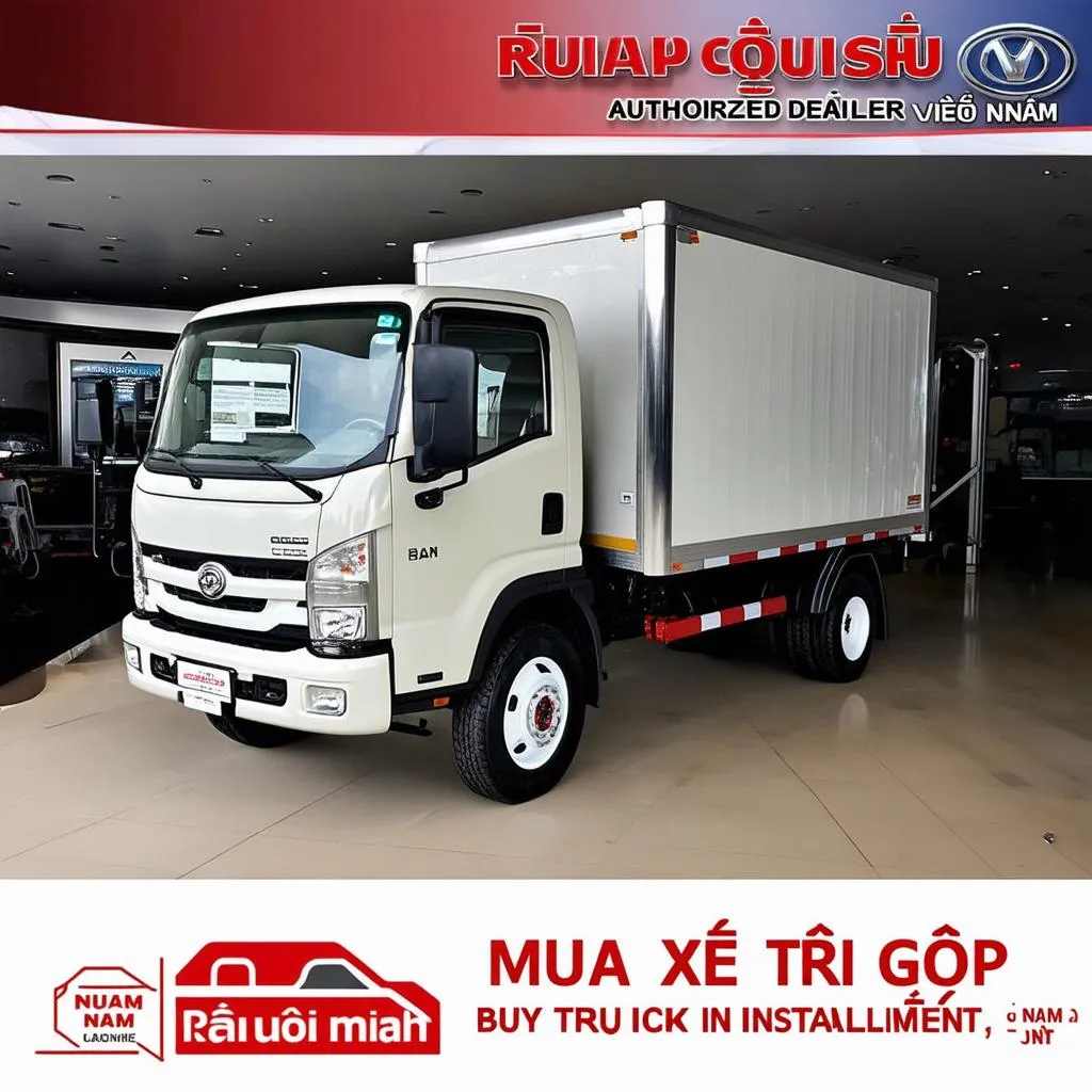 Mua xe tải trả góp tại Nam Định