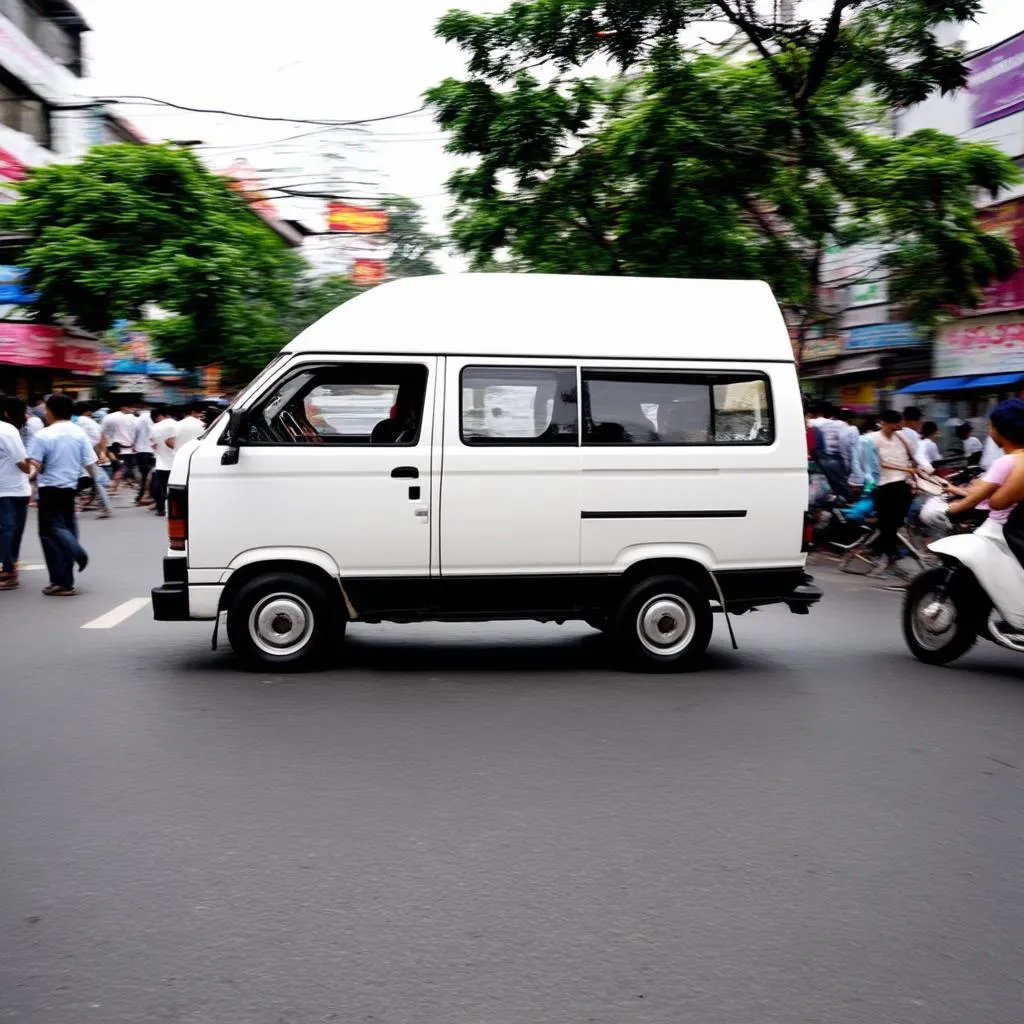 Mua xe tải van chạy taxi