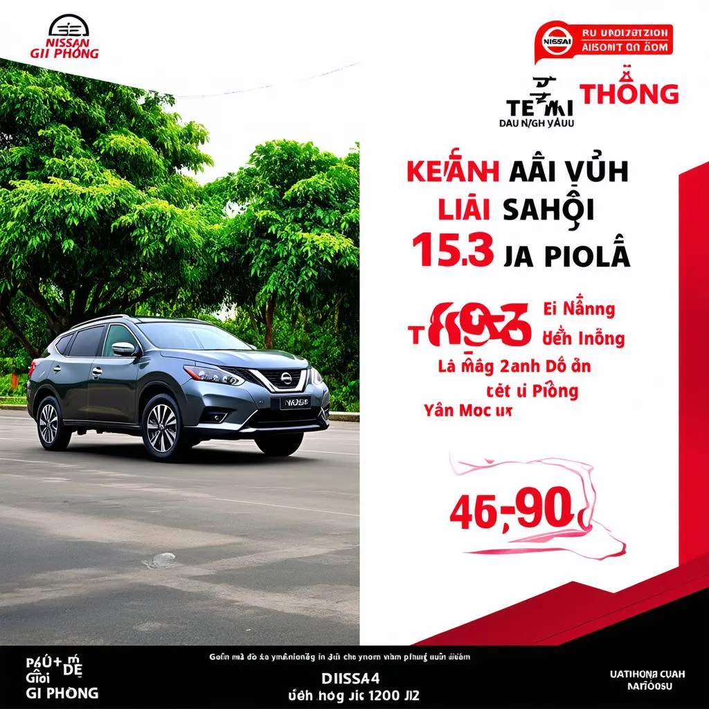 Nissan Giải Phóng có nhiều chương trình khuyến mãi hấp dẫn