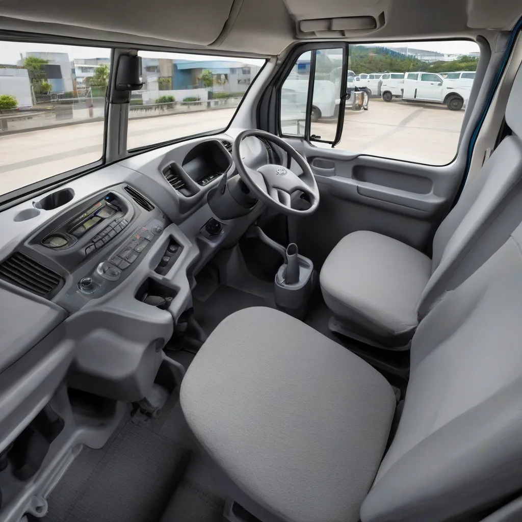 Nội thất xe tải van Hyundai H150