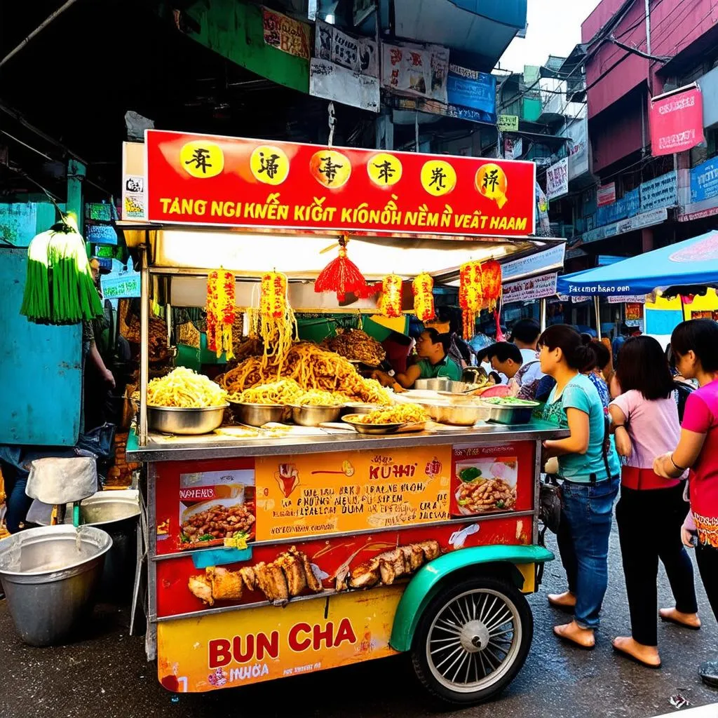 Quán Xe Lam Bán Bún Chả