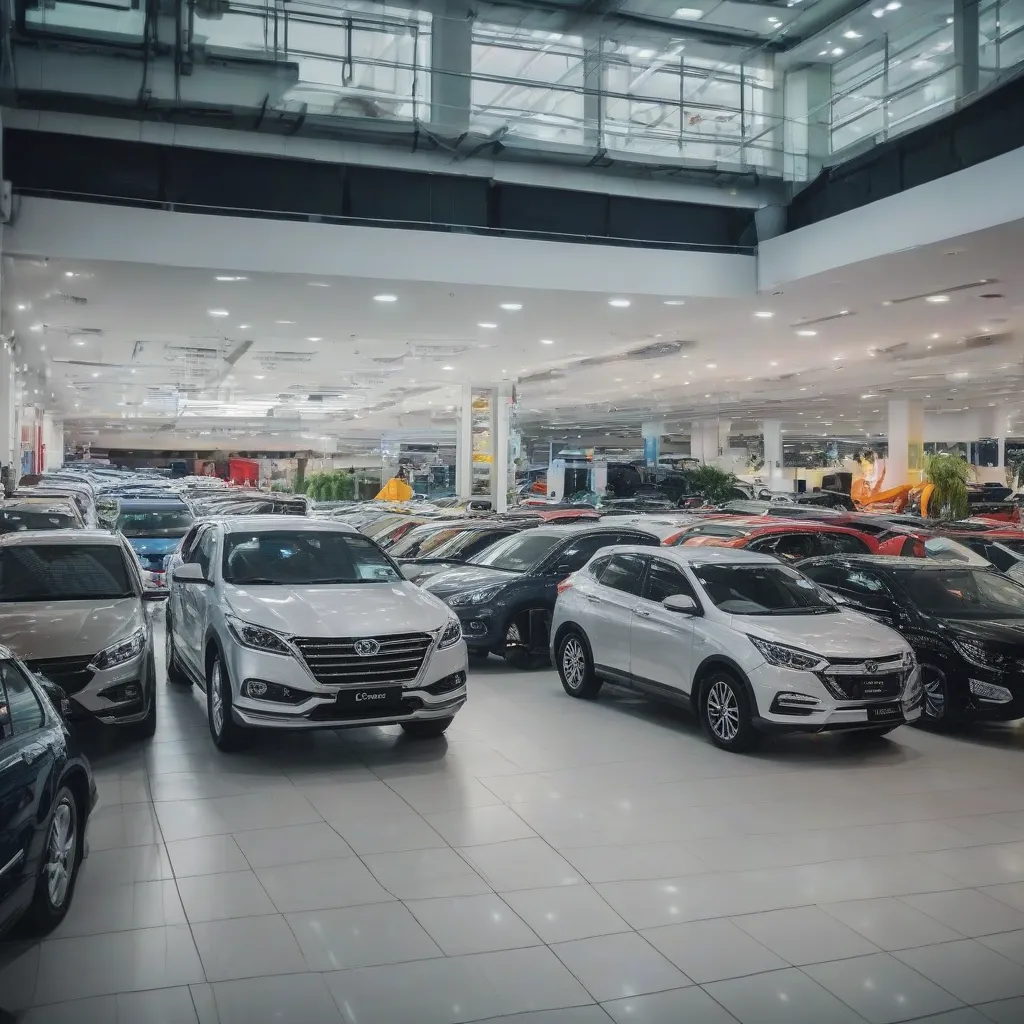 Showroom xe hơi tại Thái Lan