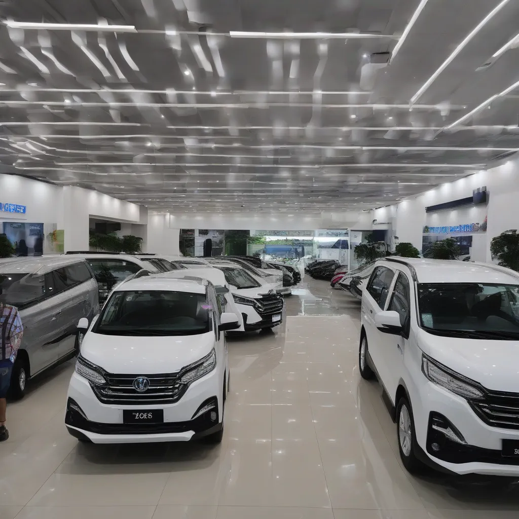 Showroom xe tải van tại Hà Nội