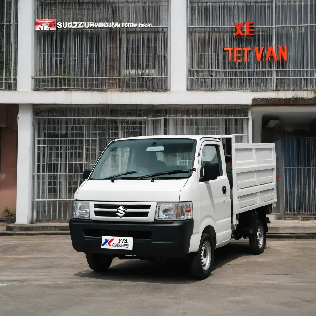 Suzuki Carry Pro cũ giao xe tại Xe Tải Van