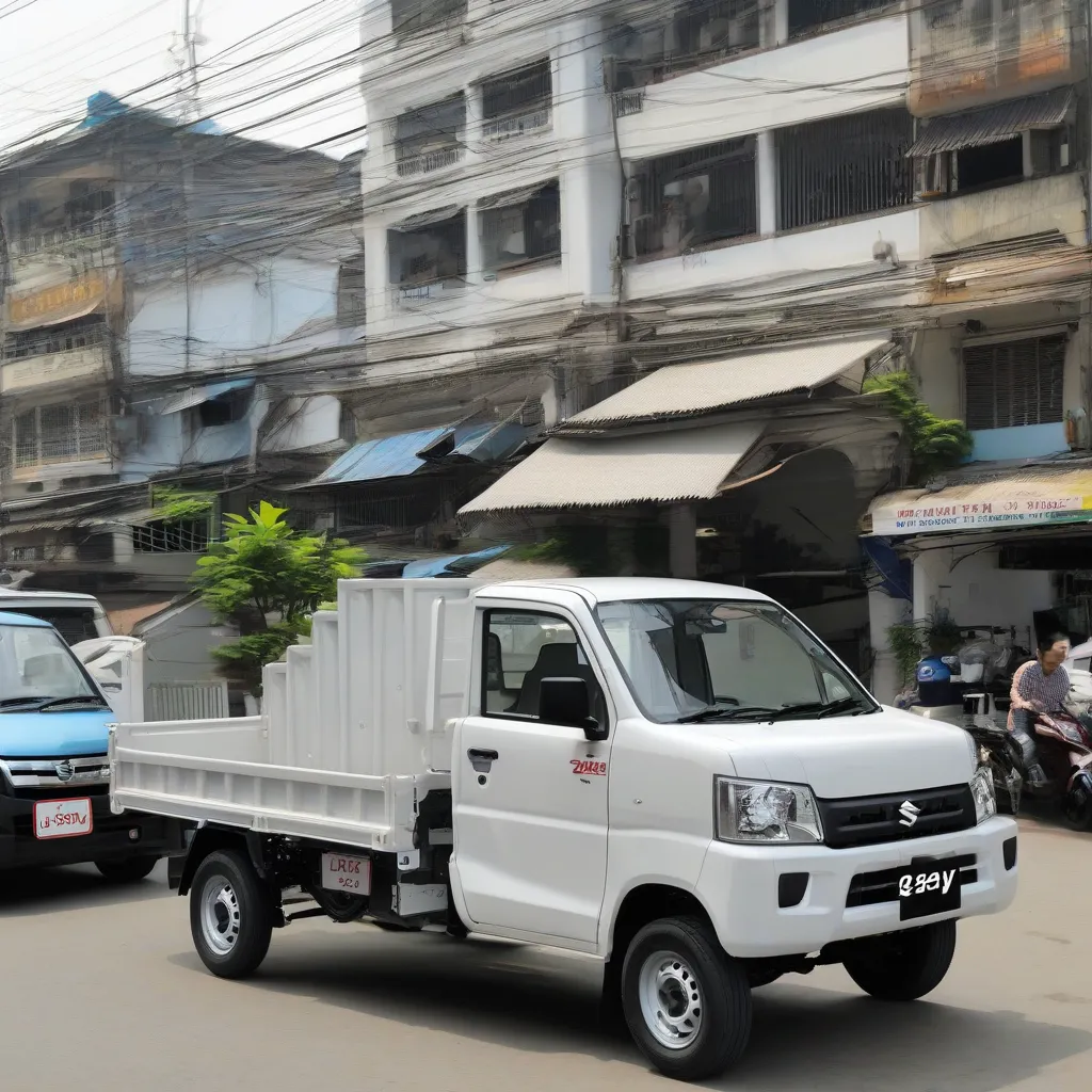 Suzuki Carry Pro giao xe