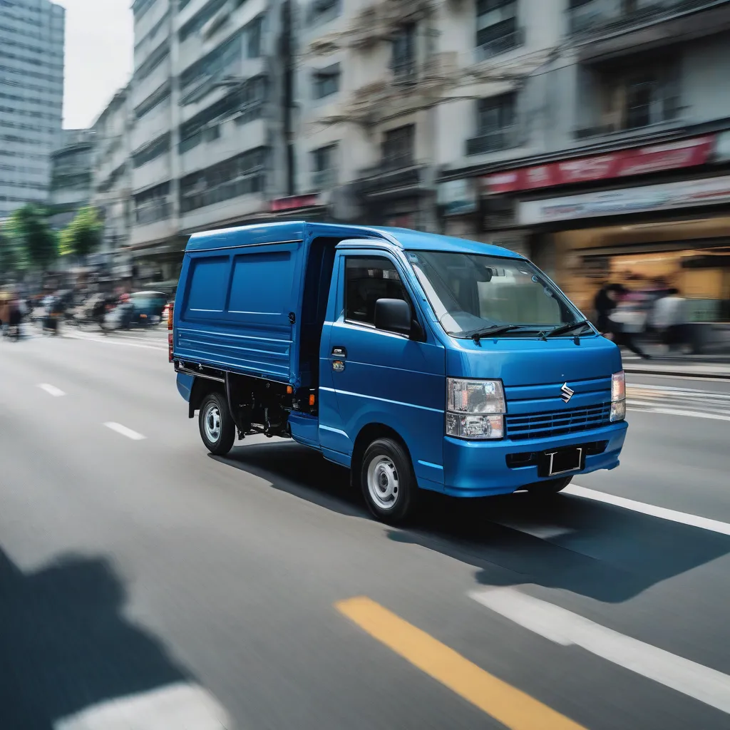 Suzuki Carry Van Xanh Dương