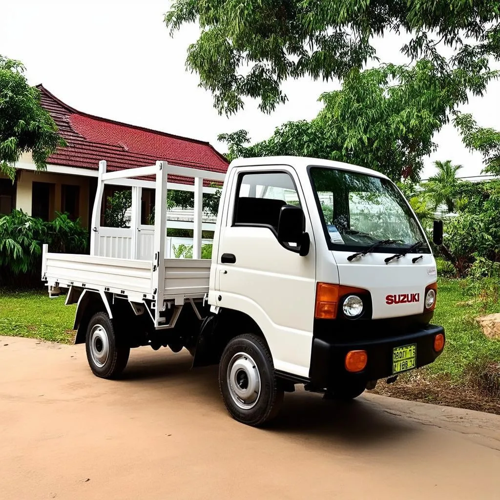 Suzuki Super Carry Pro màu trắng