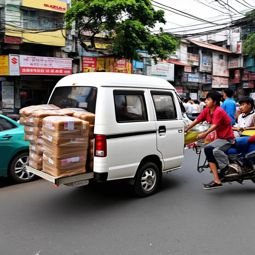 Suzuki Van Giao Hàng