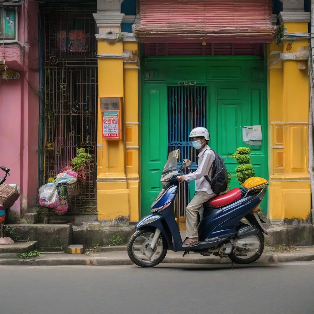 Tài xế Grab Van đang chờ khách