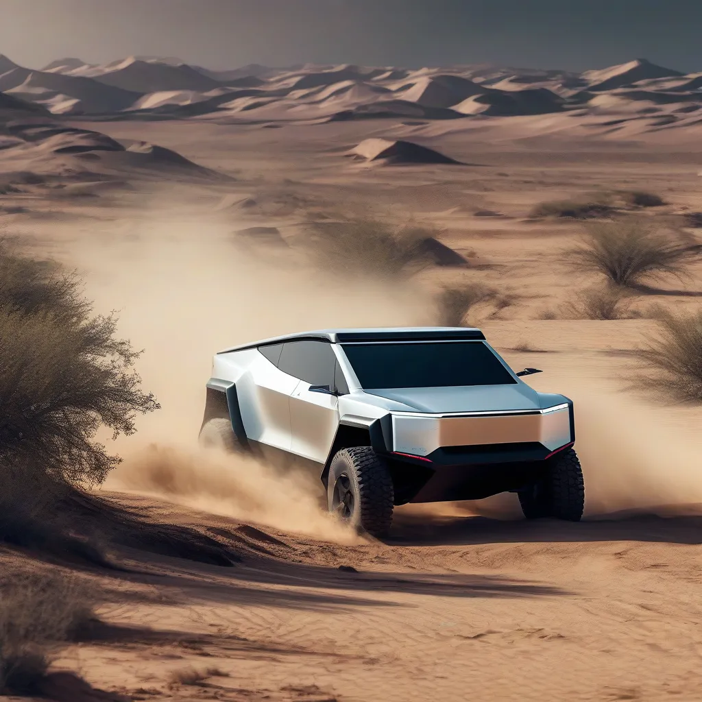 Tesla Cybertruck Off-road