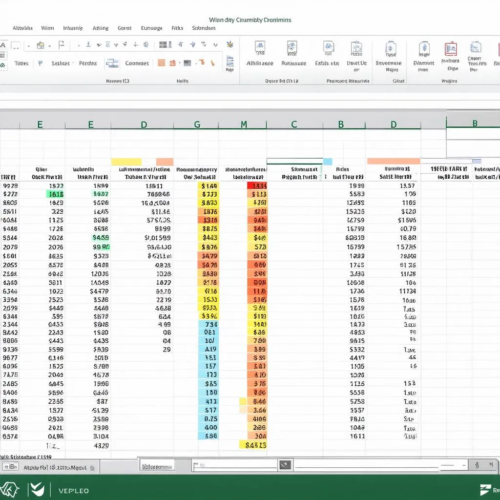 Tô màu có điều kiện trong Excel