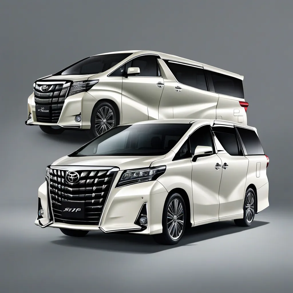 Toyota Alphard màu trắng