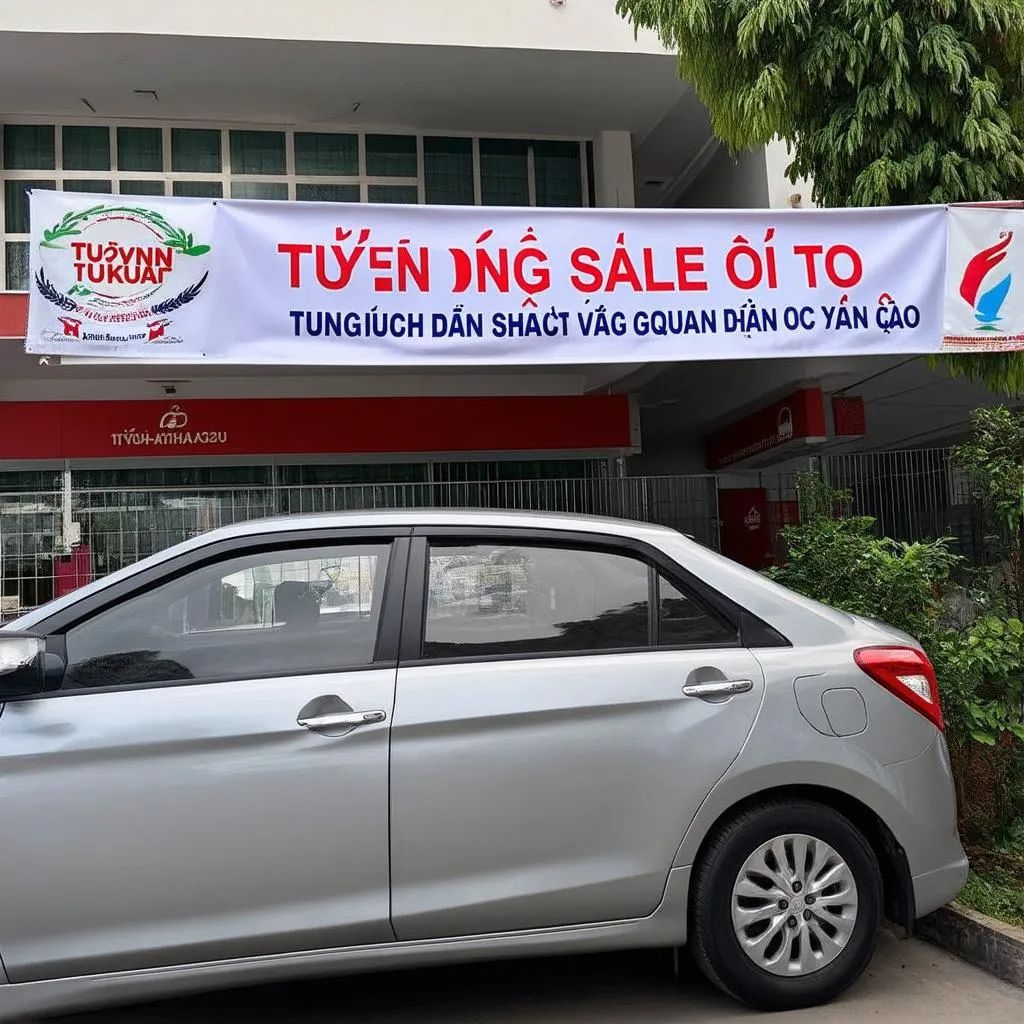 Tuyển dụng sale ô tô