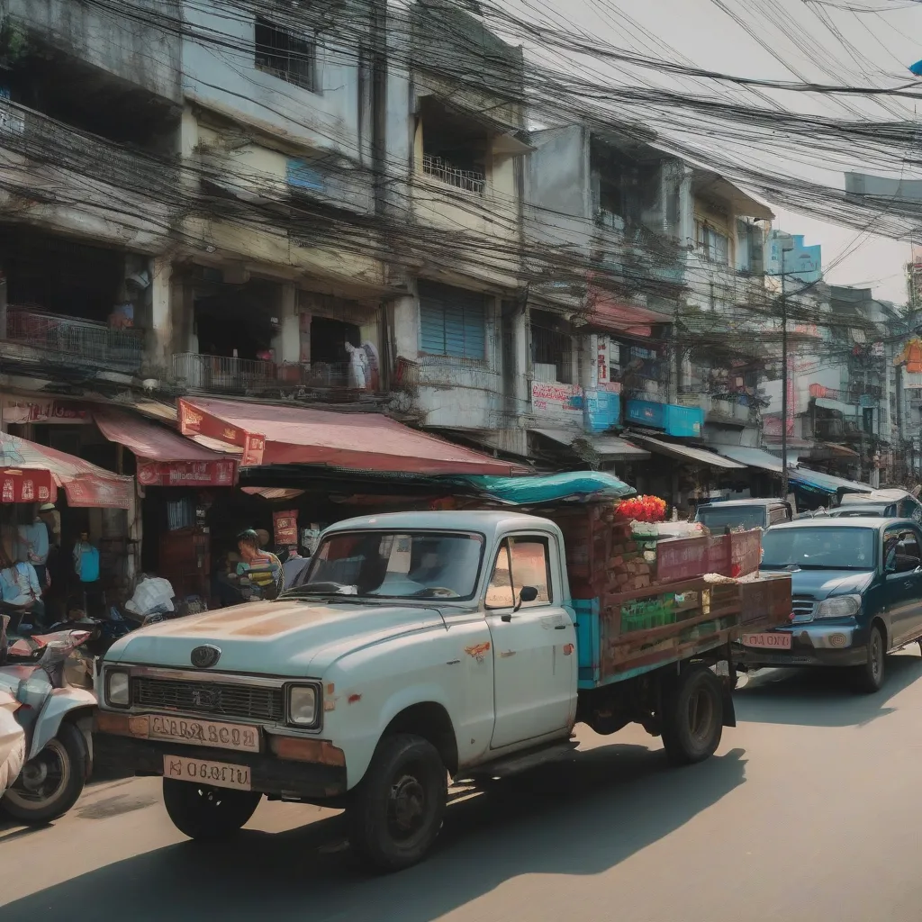 Xe bán tải cũ Đà Nẵng