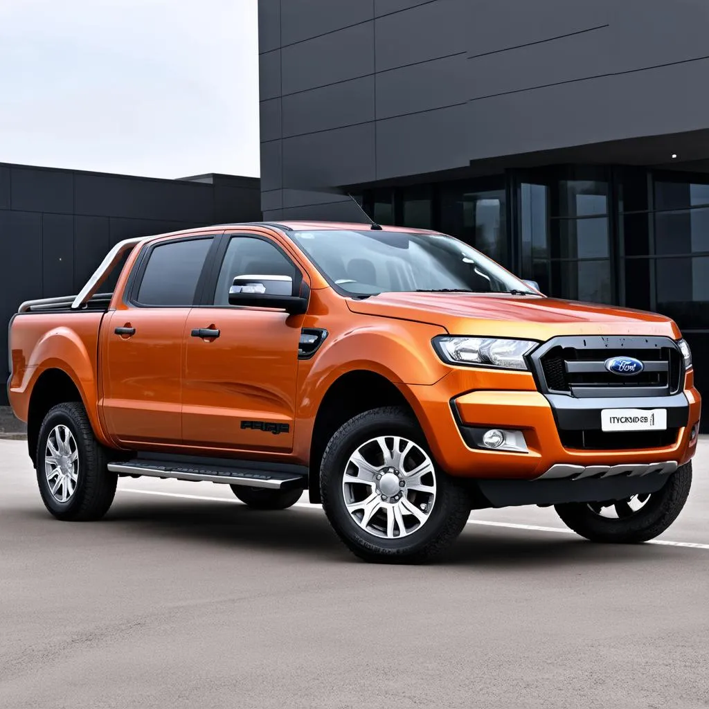 Xe bán tải Ford Ranger cũ sang trọng