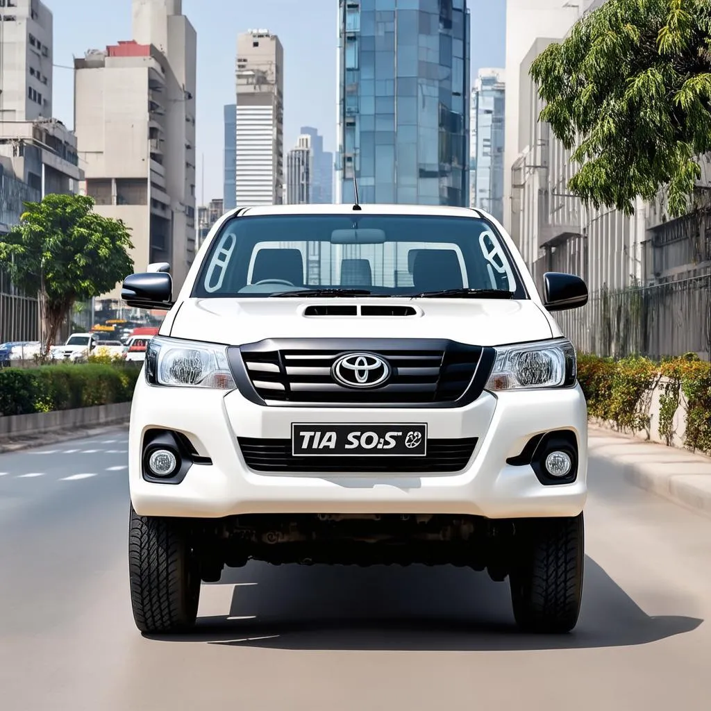 Xe bán tải Hilux 2014 ngoại thất