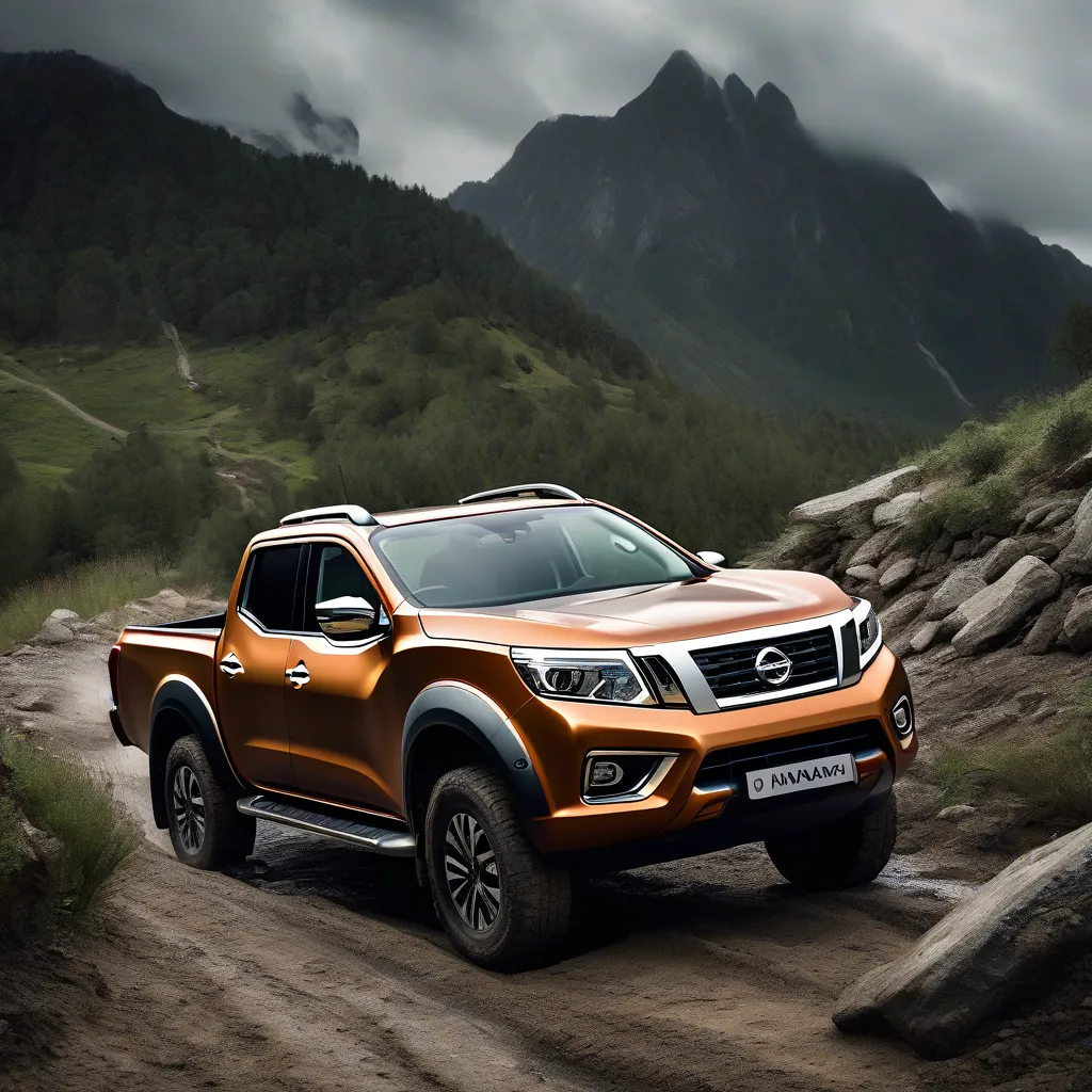 Xe bán tải Nissan Navara vượt địa hình