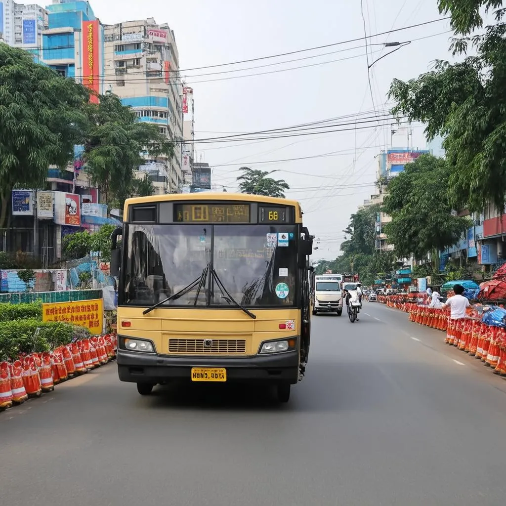 Xe bus hiện đại tại Việt Nam